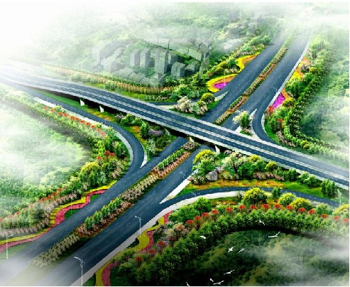 天津大道道路景觀設計